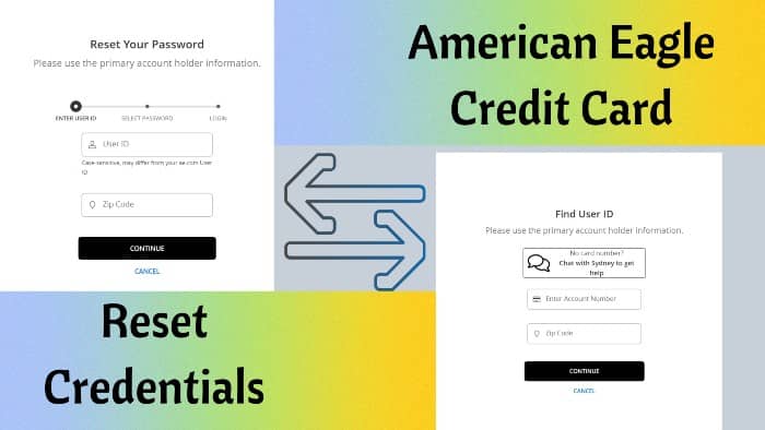 American Eagle Credit Card Sign On